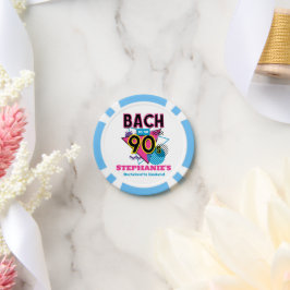 Fichas De Póquer Bach para la fiesta de la soltera de los años 90