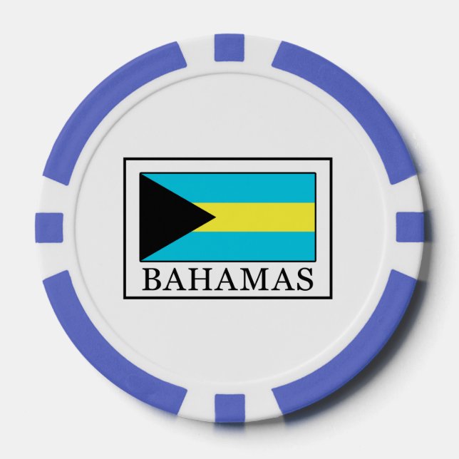 Fichas De Póquer Bahamas (Anverso)