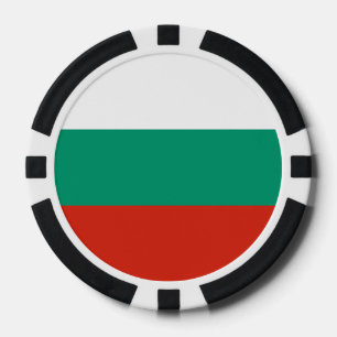 Fichas De Póquer Bandera de Bulgaria
