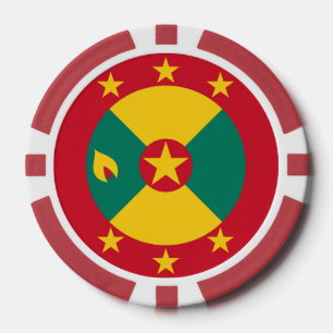 Fichas De Póquer Bandera de Granada