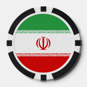 Fichas De Póquer Bandera de Irán