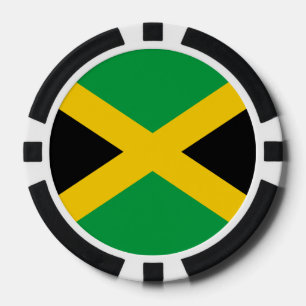 Fichas De Póquer Bandera jamaicana