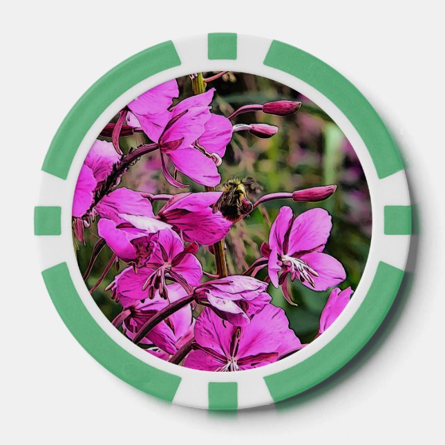 Fichas De Póquer Bee Nice (Anverso)