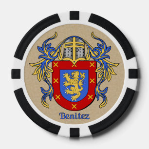 Fichas De Póquer Benitez Heraldic Arms