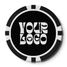 Black Custom Logo QR Code Promotional Business