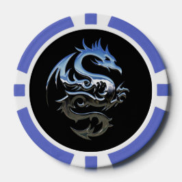 Fichas De Póquer Blue Dragon Poker Chip