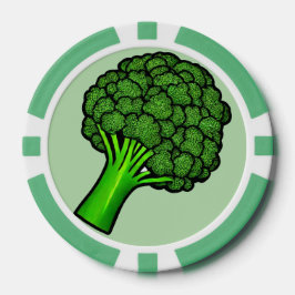 Fichas De Póquer Brócoli Delicioso