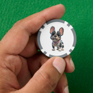 Fichas De Póquer Bulldog Francés