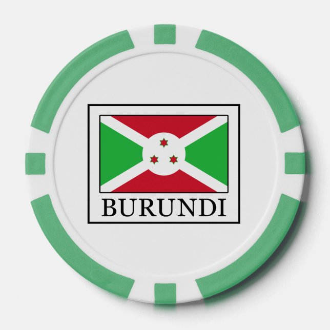 Fichas De Póquer Burundi (Anverso)