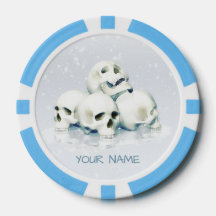 Calaveras en la nieve. Personalizado