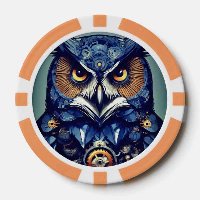 Fichas De Póquer Cambiador de juego de Chip de Poker (Anverso)