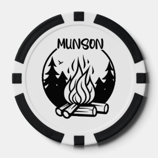 Fichas De Póquer Campamento Munson