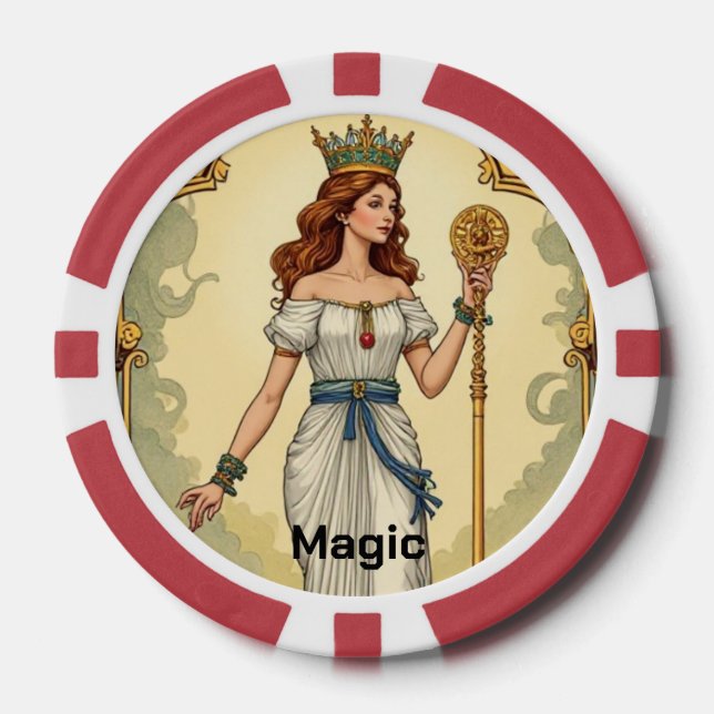 Fichas De Póquer Cards By James Michael Miller  (Anverso)