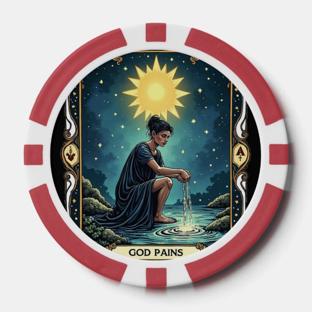 Fichas De Póquer Cards By James Michael Miller  (Anverso)