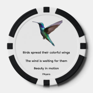 Fichas De Póquer Casino clásico de Hummingbird