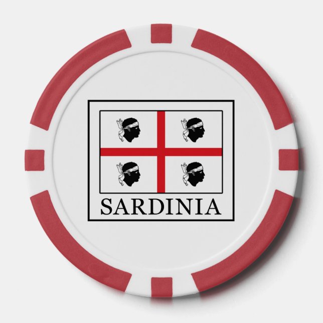 Fichas De Póquer Cerdeña (Anverso)