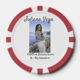 Fichas De Póquer CHICA jefe jefe de empresa director ejecutivo mane