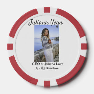 Fichas De Póquer CHICA jefe jefe de empresa director ejecutivo mane