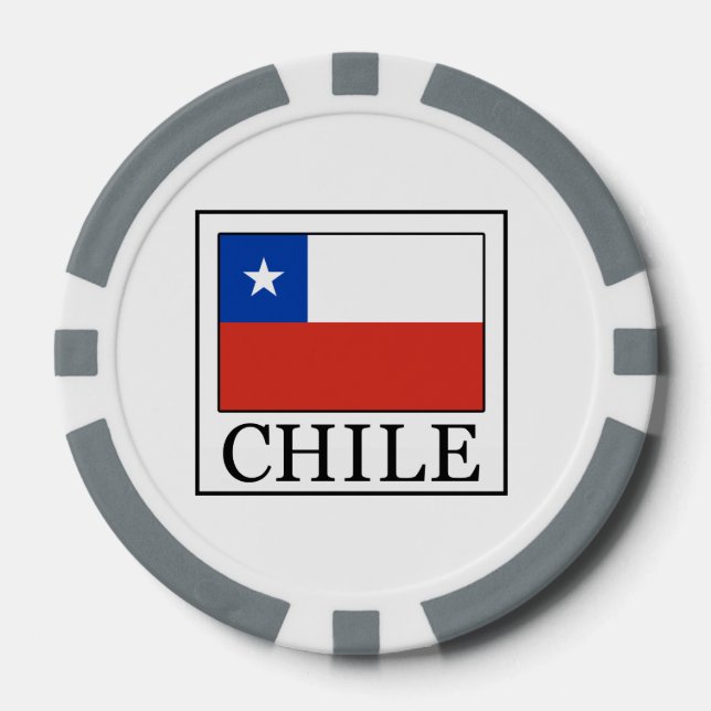 Fichas De Póquer Chile (Anverso)