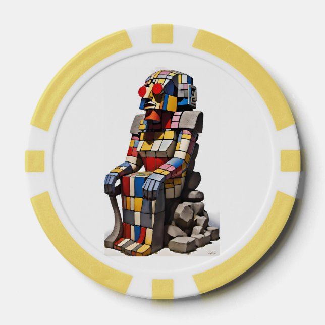 Fichas De Póquer Chill Summer (Anverso)