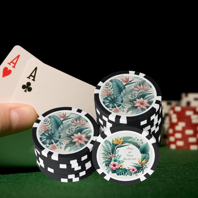 Fichas De Póquer Chip de poker de la esencia tropical ligera (Subido por el creador)