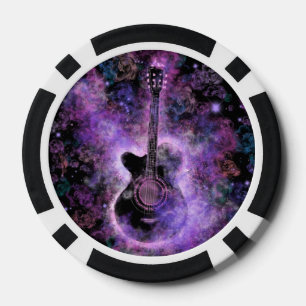 Fichas De Póquer Chips de Guitar Music Poker