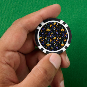 Fichas De Póquer Chips de Halloween Forest Poker