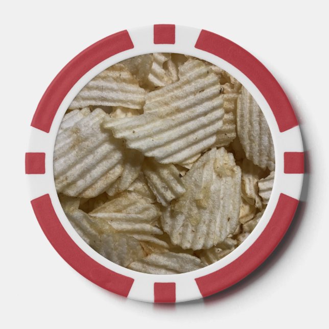 Fichas De Póquer Chips de papa (Anverso)