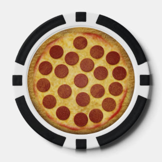 Fichas De Póquer Chips de Pizza Poker