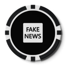 CHIPS DE POKER DE NOTICIAS FALSAS