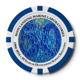 Fichas De Póquer Chips de póquer: 50 Aniversario de MLML (globo)