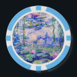 Fichas De Póquer Claude Monet - Lilies de agua / Nympheas 1919<br><div class="desc">Lilies de agua / Nympheas (W.1852) - Claude Monet,  Petróleo en lienzo,  1916-1919</div>