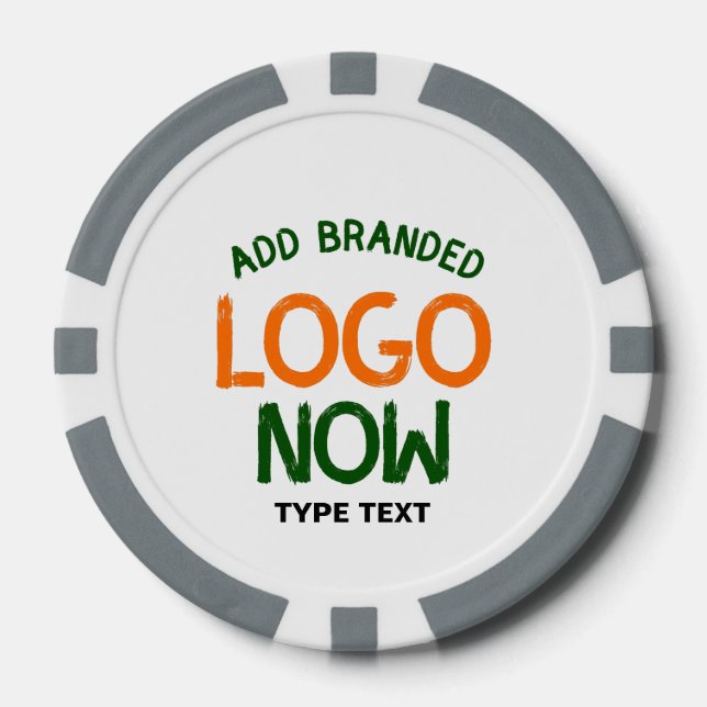 FICHAS DE PÓQUER CLIENTE SENCILLO Y LIMPIO DE MODA BLANCO (Anverso)