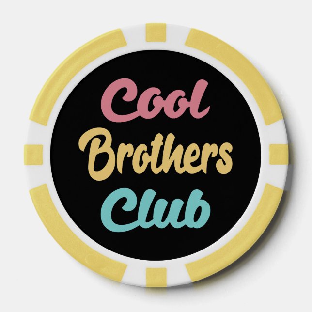 Fichas De Póquer Club de los Hermanos Cool II (Anverso)