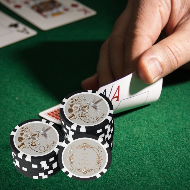 Fichas De Póquer Colibrí blanca (Subido por el creador)