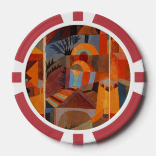 Fichas De Póquer Colorido Resumen Cubismo Klee Temple Gardens