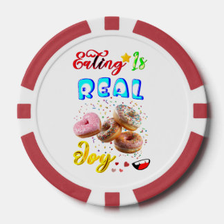Fichas De Póquer Comer Juegos Es Un Verdadero Placer