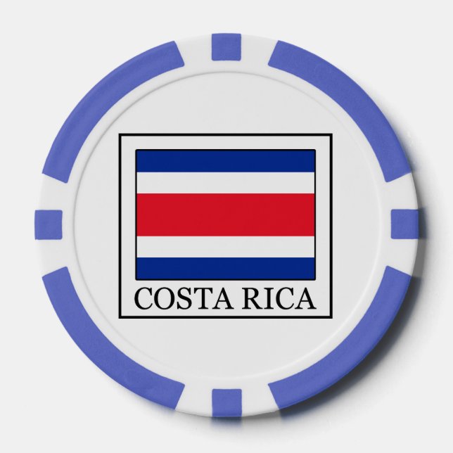 Fichas De Póquer Costa Rica (Anverso)