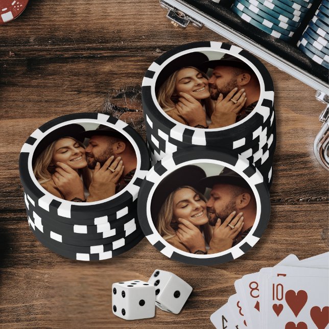 Fichas De Póquer Crea Tu Propia Foto (Create Your Own Photo Poker Chips)