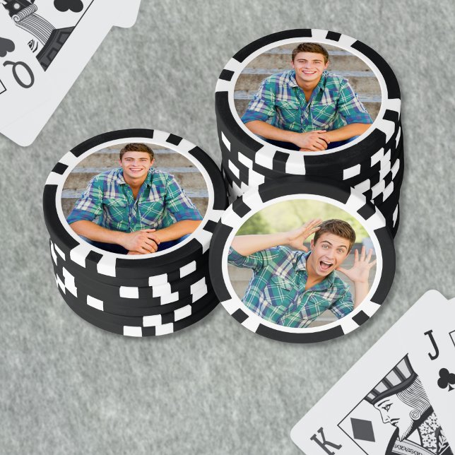 Fichas De Póquer Crea tu Propia Foto (Create your Own Photo Poker Chips)