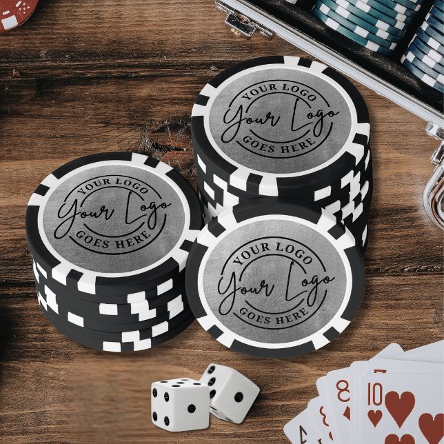 Fichas De Póquer Crea tu propio logotipo (Create Your Own Logo Poker Chips)
