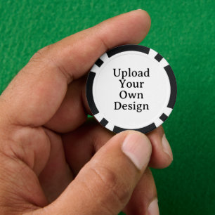 Fichas De Póquer Crea Tu Propio Simple Personalizado
