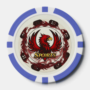 Fichas De Póquer CrimsonCore: Diseños de Chip de Poker desde el ver