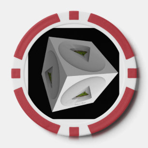 Fichas De Póquer Cubo Geo