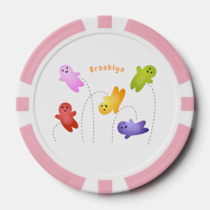 Fichas De Póquer Cute jelly bebés dulces personalizado