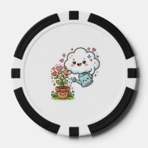 Cute Kawaii Plant Kindness Cute Cloud y FSticker