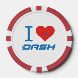Fichas De Póquer Dash Poker Chips Red