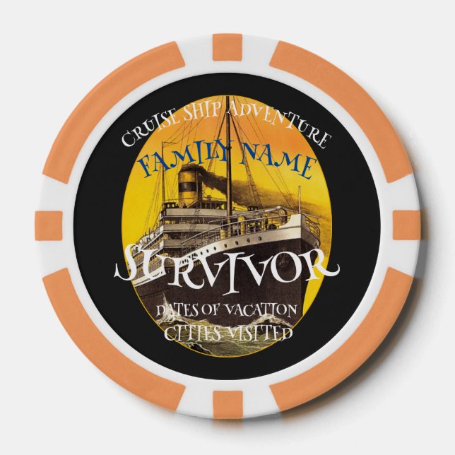 Fichas De Póquer Despedida de Soltero/a Novios 2024 (Anverso)