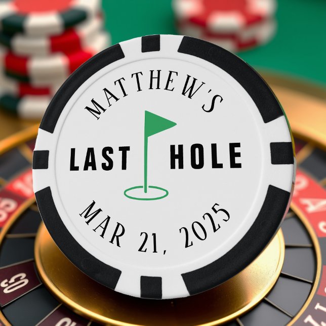 Fichas De Póquer Despedida de Soltero de Golf Último Hoyo (Subido por el creador)