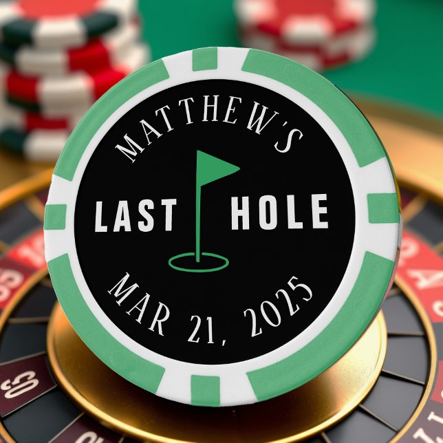 Fichas De Póquer Despedida de Soltero de Golf Último Hoyo (Subido por el creador)